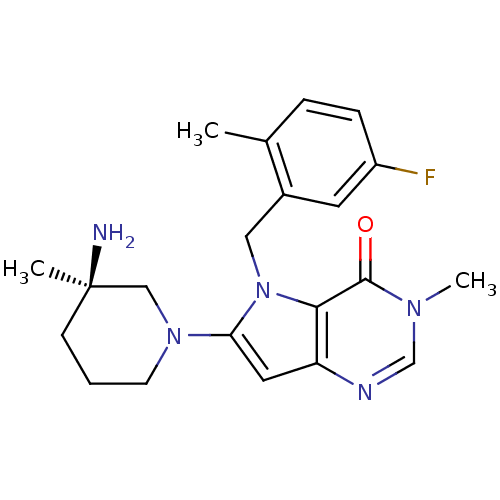 Chemical structure of BindingDB Monomer ID 50332229