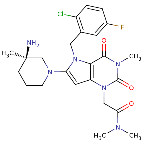Chemical structure of BindingDB Monomer ID 50332234