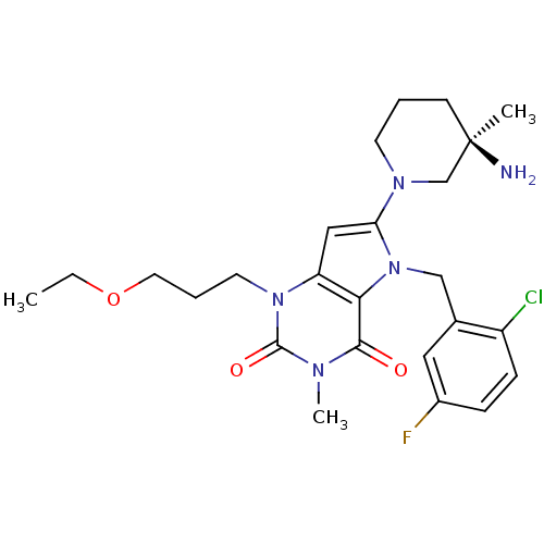 Chemical structure of BindingDB Monomer ID 50332238