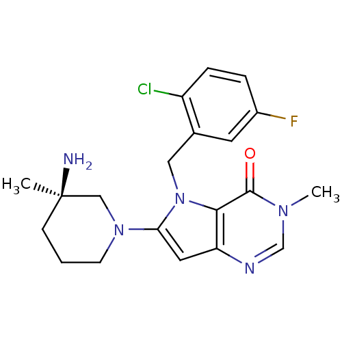 Chemical structure of BindingDB Monomer ID 50332239