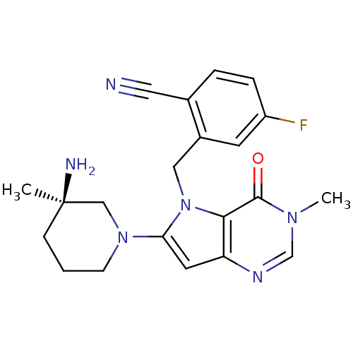 Chemical structure of BindingDB Monomer ID 50332240