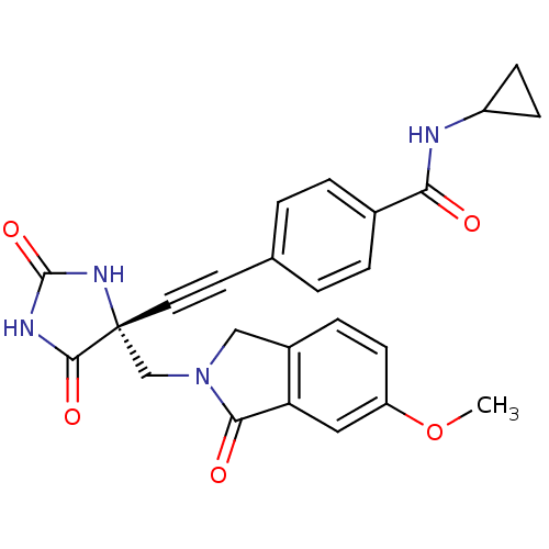 Chemical structure of BindingDB Monomer ID 50332274