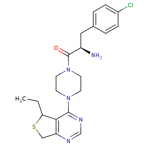 Chemical structure of BindingDB Monomer ID 50332315