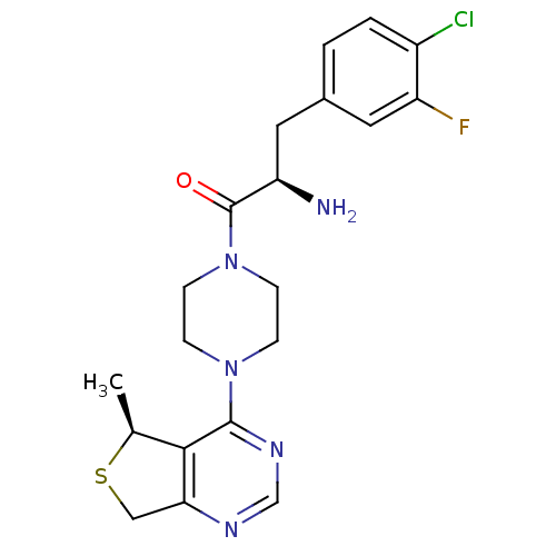 Chemical structure of BindingDB Monomer ID 50332318