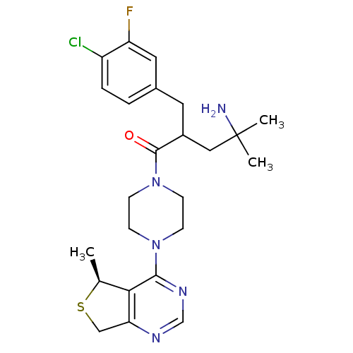 Chemical structure of BindingDB Monomer ID 50332333