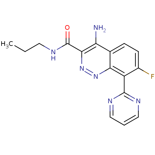 Chemical structure of BindingDB Monomer ID 50332378