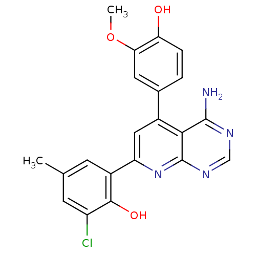 Chemical structure of BindingDB Monomer ID 50332534
