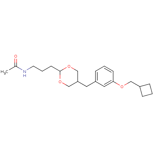 Chemical structure of BindingDB Monomer ID 50332557