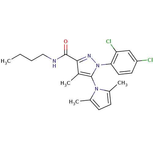 Chemical structure of BindingDB Monomer ID 50332879