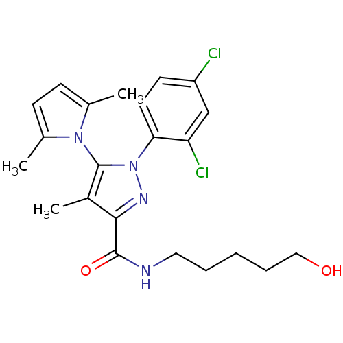 Chemical structure of BindingDB Monomer ID 50332881