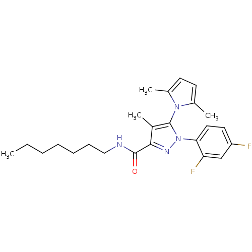 Chemical structure of BindingDB Monomer ID 50332884
