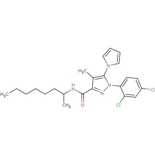 Chemical structure of BindingDB Monomer ID 50332889