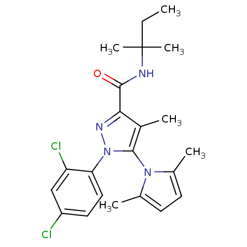 Chemical structure of BindingDB Monomer ID 50332892