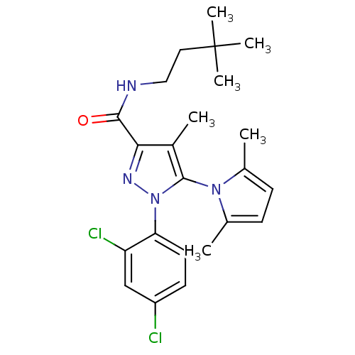 Chemical structure of BindingDB Monomer ID 50332893