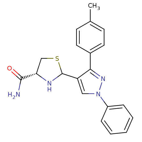 Chemical structure of BindingDB Monomer ID 50332956