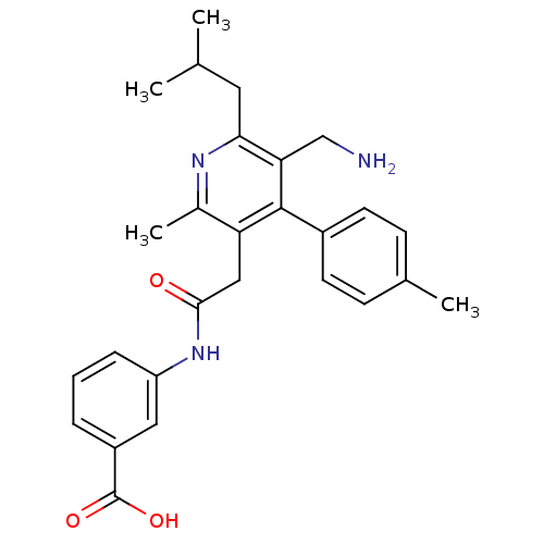 Chemical structure of BindingDB Monomer ID 50333165