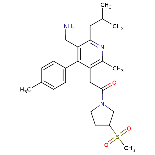 Chemical structure of BindingDB Monomer ID 50333174