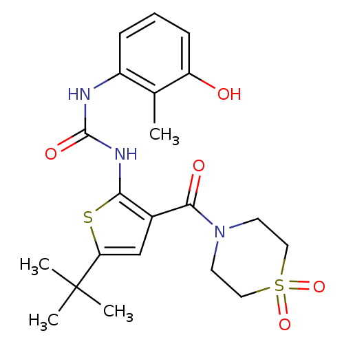 Chemical structure of BindingDB Monomer ID 50333484