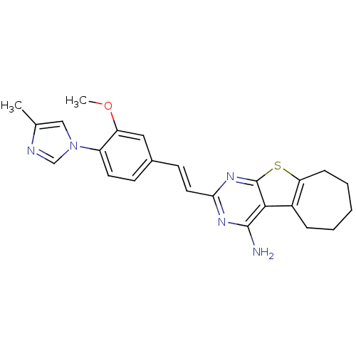 Chemical structure of BindingDB Monomer ID 50333586
