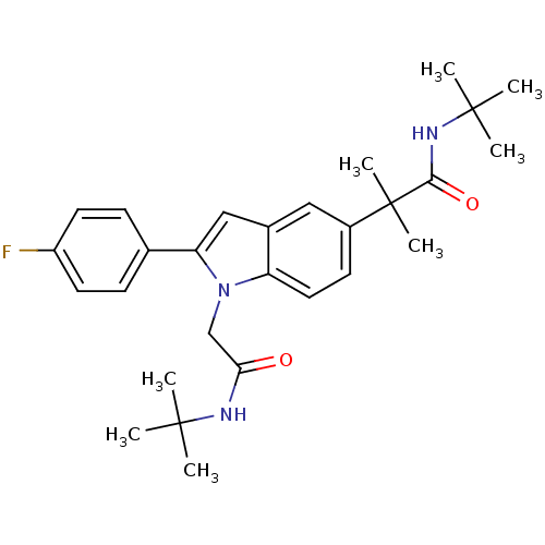 Chemical structure of BindingDB Monomer ID 50333704