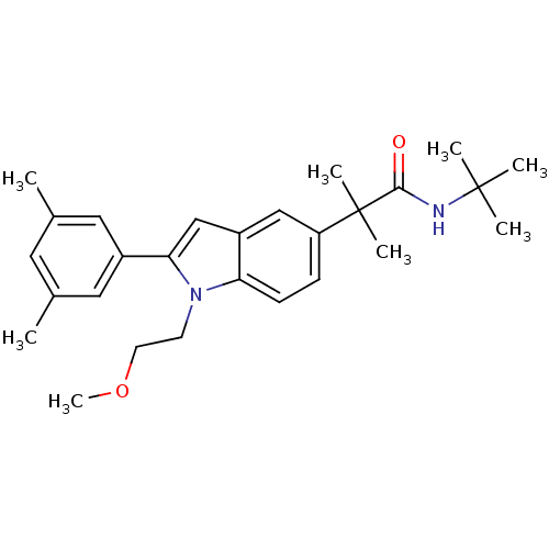 Chemical structure of BindingDB Monomer ID 50333709