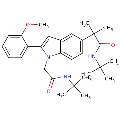 Chemical structure of BindingDB Monomer ID 50333716
