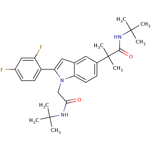 Chemical structure of BindingDB Monomer ID 50333719