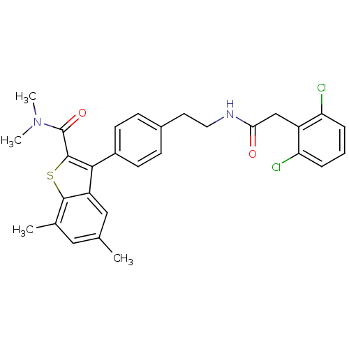 Chemical structure of BindingDB Monomer ID 50333740
