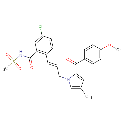 Chemical structure of BindingDB Monomer ID 50334217