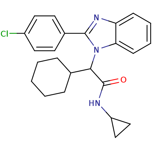 Chemical structure of BindingDB Monomer ID 50334240