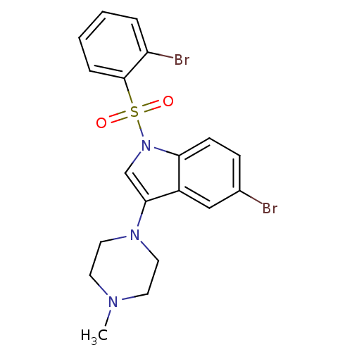 Chemical structure of BindingDB Monomer ID 50334259