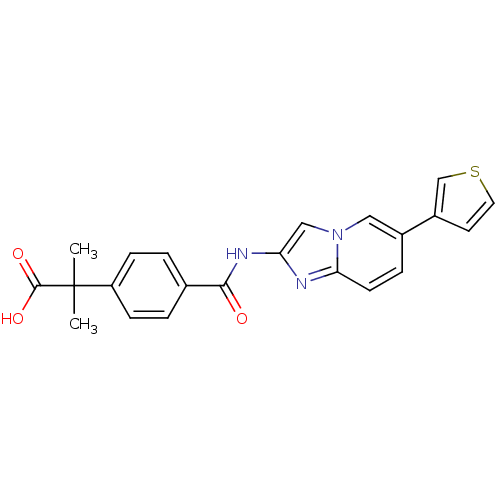 Chemical structure of BindingDB Monomer ID 50334270