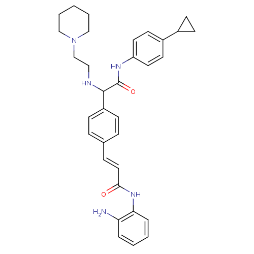 Chemical structure of BindingDB Monomer ID 50334368