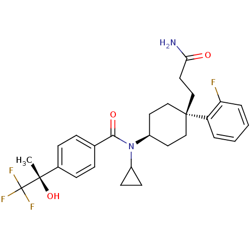Chemical structure of BindingDB Monomer ID 50334677