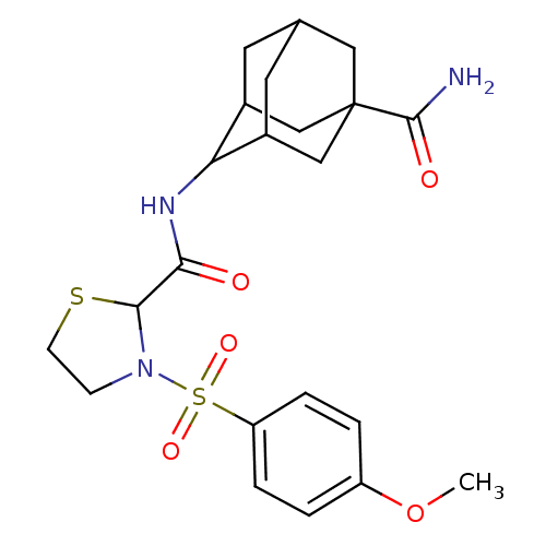 Chemical structure of BindingDB Monomer ID 50334707