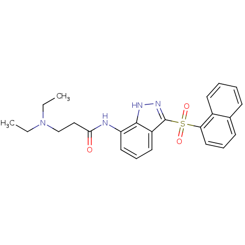 Chemical structure of BindingDB Monomer ID 50334724