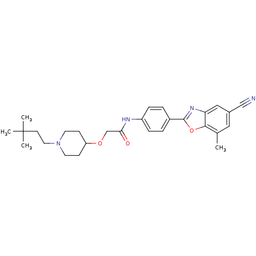 Chemical structure of BindingDB Monomer ID 50334810