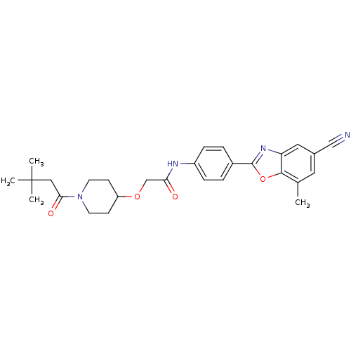 Chemical structure of BindingDB Monomer ID 50334811