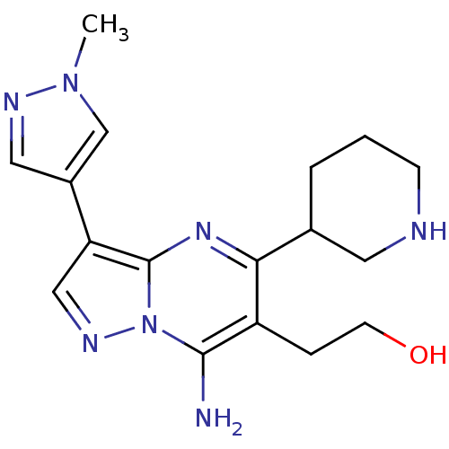 Chemical structure of BindingDB Monomer ID 50334859