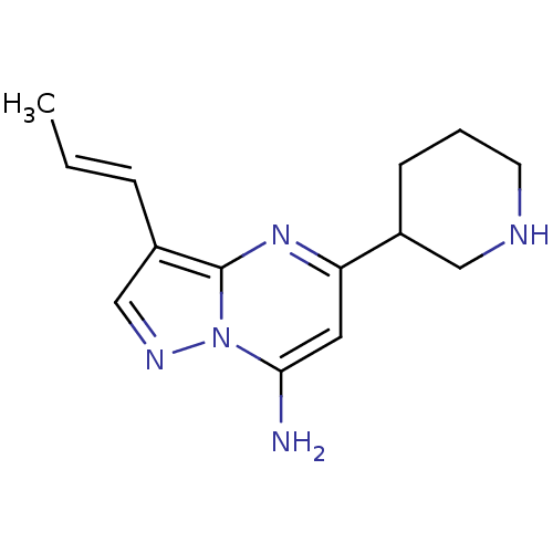 Chemical structure of BindingDB Monomer ID 50334884