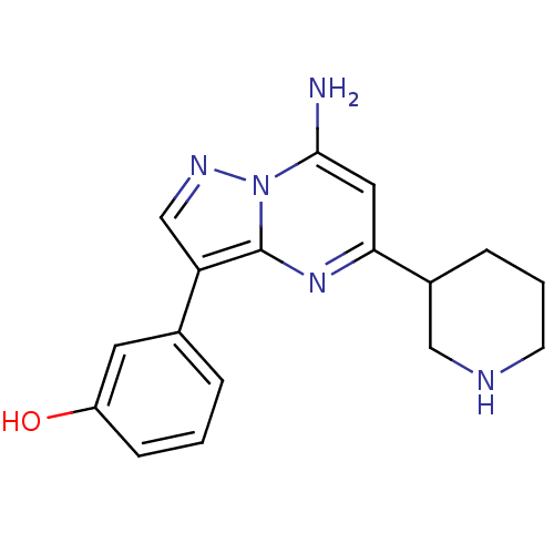 Chemical structure of BindingDB Monomer ID 50334886