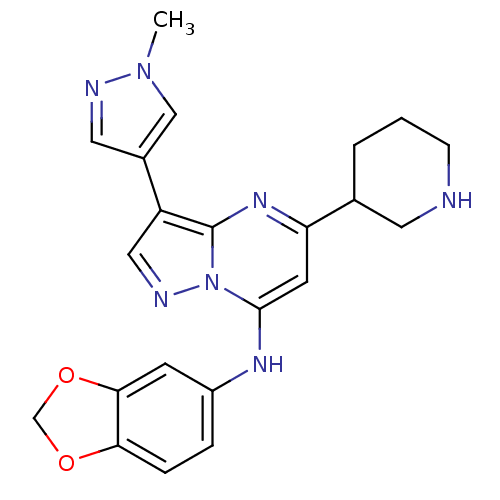 Chemical structure of BindingDB Monomer ID 50334906
