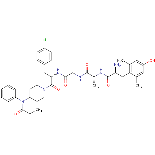 Chemical structure of BindingDB Monomer ID 50334996