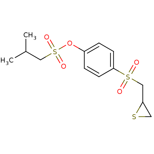 Chemical structure of BindingDB Monomer ID 50335502