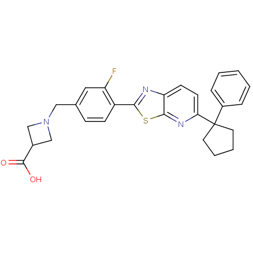 Chemical structure of BindingDB Monomer ID 50335518