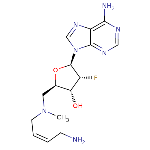 Chemical structure of BindingDB Monomer ID 50335526