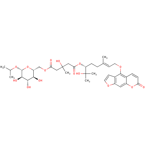 Chemical structure of BindingDB Monomer ID 50335595
