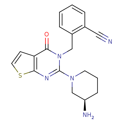 Chemical structure of BindingDB Monomer ID 50335623