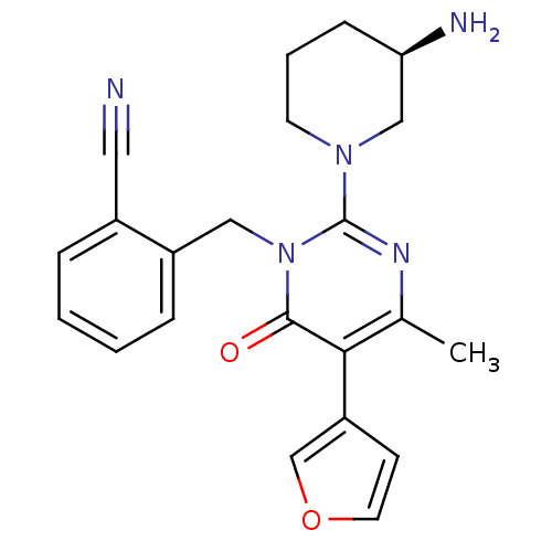 Chemical structure of BindingDB Monomer ID 50335760