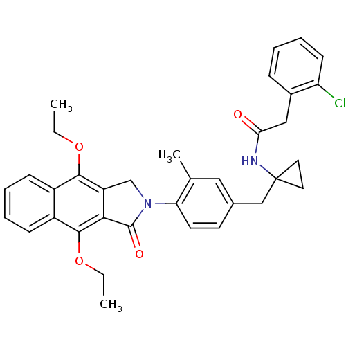 Chemical structure of BindingDB Monomer ID 50335982